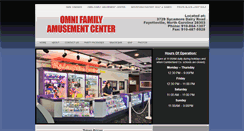 Desktop Screenshot of omnifamilyamusementcenter.com
